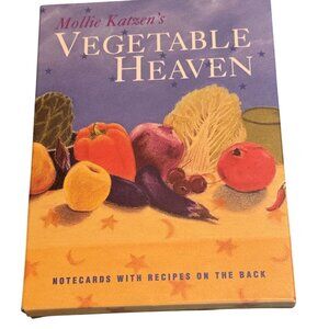 Mollie Katzens Vegetable Heaven Recipe Notecards Set Of 10 With Envelopes